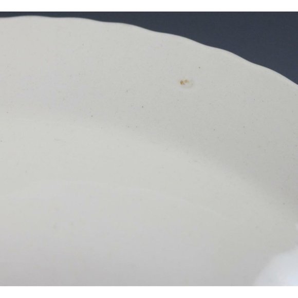 Blue Ridge Southern Potteries Handpainted Red Apple 9" Serving Bowl Beaded Edge - Picture 8 of 9